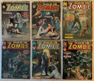 Tales Of The Zombie 2 3 4 5 6 7 8 9 10 Annual 1 | Marvel Magazines 1973 - 1975