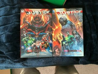 Justice League (2011) Hc Vol 7 & 8 52 Darkseid War Dc Comics Fabok Johns
