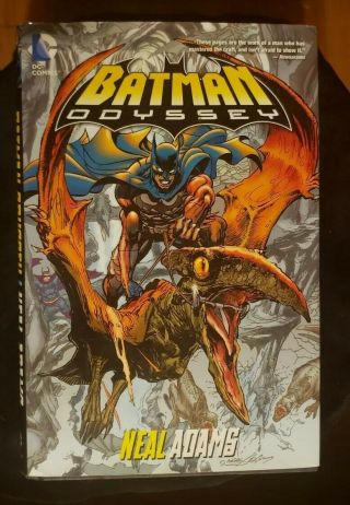Batman : Odyssey By Neal Adams (2012,  Hardcover) Graphic Novel