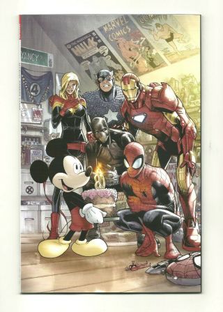 Marvel Comics 1000 Disney D23 Expo Variant Mickey Mouse 1 Per Store Nm (9.  4)