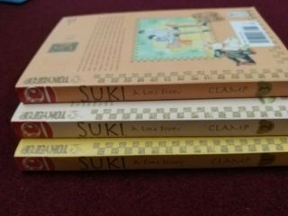 Suki,  A Like Story By Clamp,  Tokyopop,  Manga,  Vol.  1,  2 And 3
