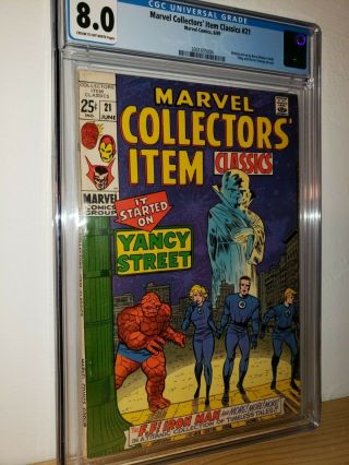 Marvel Collectors Item Classics 21 Cgc 8.  0 Very Fine