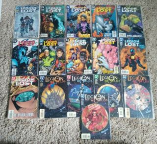 Legion Lost (2000,  Dc) 1 2 3 4 5 6 7 8 9 10 11 Worlds 1 - 4 6 Of - Heroes