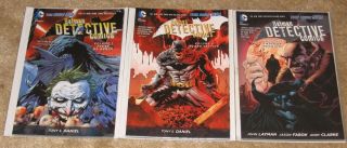Dc Comics Batman Detective Comics Vol 1,  2,  3 Tpb Novel Unread Bagged And Boarded