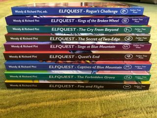 The Complete Elfquest Books 1 - 9 Hardback Comic Graphic Novels By Pini