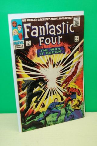 Fantastic Four 53 Marvel Comics 1st Appearance Of Klaw 2nd Black Panther 1966