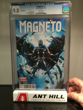 Magneto 1 Vol 3 1:50 John Cassaday Variant Cgc 9.  8 Rare