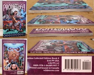 Promethea Paperback Volumes 1 - 5 With All Issues 1 - 32 Alan Moore JH Williams III 5