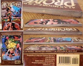 Promethea Paperback Volumes 1 - 5 With All Issues 1 - 32 Alan Moore JH Williams III 7