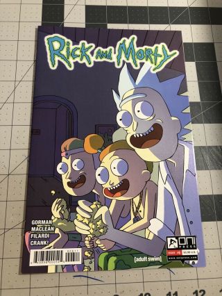 Rick And Morty 6 Vf/nm Cover A 1st Printing - Oni Press 2015 Htf