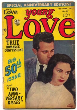 Young Love 50 1953 - Jack Kirby - Romances Vg,