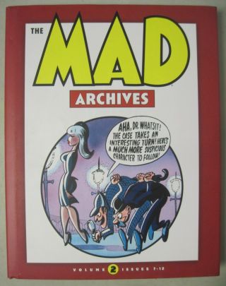 The Mad Archives Volume 2 Issues 7 - 12 Dc Comics Hcw/dj Kurtzman Basil Wolverton