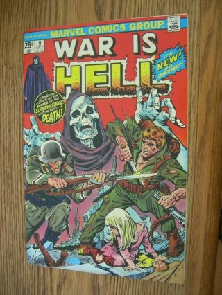 War Is Hell 9 F,  Introducing A Series Of Supernatural - The Hero Is Death