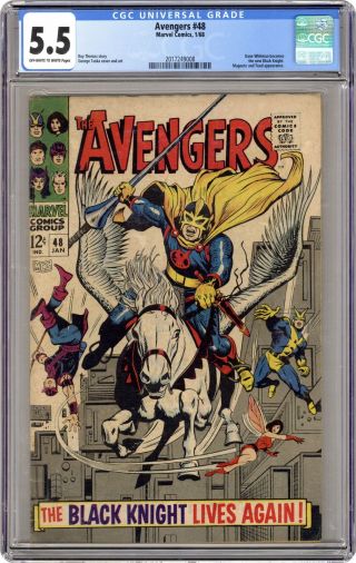Avengers (1st Series) 48 1968 Cgc 5.  5 2017249008