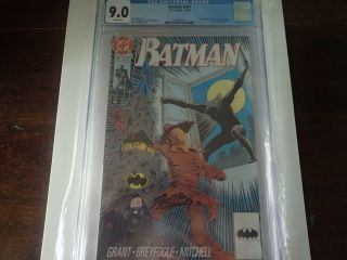 Batman 457 Cgc 9.  0 Vf/nm 1st Tim Drake As Robin Scarecrow White Pages
