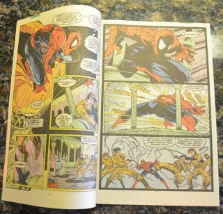 THE SPIDER - MAN 328 (Jan 1990 | Volume 1 | Marvel) McFarlane Hulk (NM) 5
