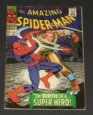 The Spiderman 42 1st Appearance Mj Watson.  43 1st Appearance Of Rhino.