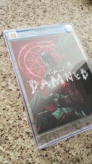 Batman Damned 1 Cgc 10.  0 - Dc Black Label - Gem - Jim Lee Variant Cover
