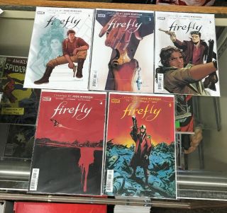Firefly 1 - 5 By Greg Pak & Dan Mcdaid - Boom Studios -