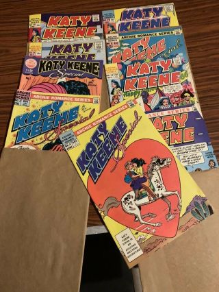 Katy Keene Comics No.  1,  2,  3 4,  15,  18,  19,  23,  26