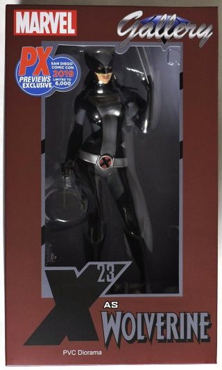 S056.  Sdcc 2019 Px Previews Exclusive X - 23 L/e Gallery Pvc Diorama From Dst