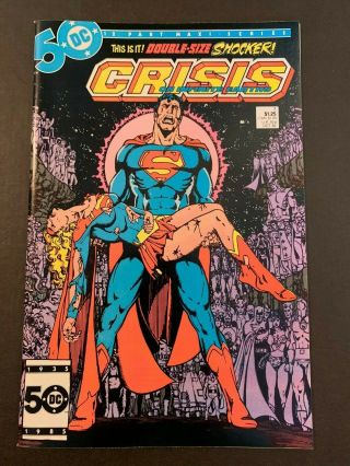 Crisis On Infinite Earths 1 - 12 (1985) All Nm,  Key Death Of Supergirl & Flash