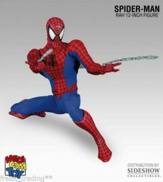 Mib,  Medicom Toy Rah Marvel The Spider - Man Comic Ver.  Figure 12 "