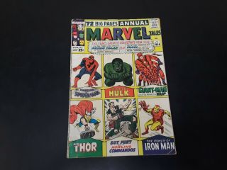 Marvel Tales 1,  72 Big Pages Annual,  1964