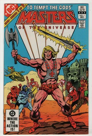 Masters Of The Universe 1 Vf/nm 9.  0 He - Man 1982 Marvel Mini - Series