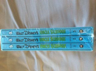 Carl Barks Library Walt Disney ' s Uncle Scrooge V 5 HC Slipcase Set in Shrink 3