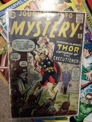 Thor (1st Series Journey Into Mystery) 84 1962 First Appearance Jane Foster