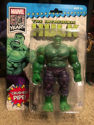 Sdcc 2019 In Hand Hasbro Marvel Legends The Incredible Hulk 6″ Action Figure