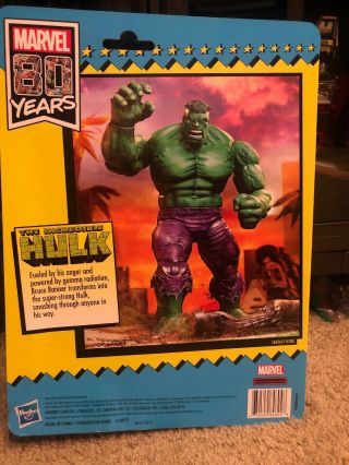SDCC 2019 IN HAND Hasbro Marvel Legends The Incredible Hulk 6″ action figure 2