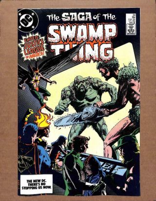 The Saga Of Swamp Thing 24 - Near 9.  8 Nm - Dc Shop Our Comics