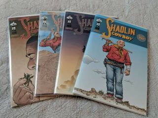 Shaolin Cowboy 1 - 7 1st Prints Full Run Nm Burlyman Comics