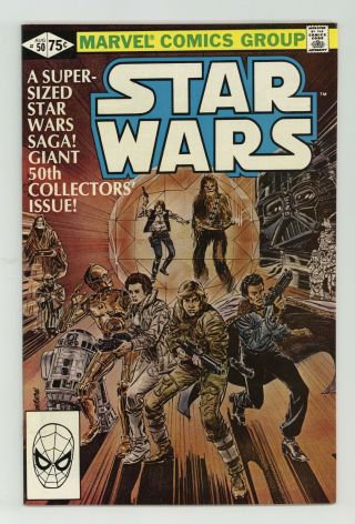 Star Wars (marvel) 50 1981 Vf,  8.  5