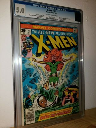 Uncanny X - Men 101.  Cgc 5.  0.  First Appearance Of The Phoenix.