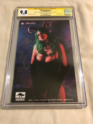 The Changeling 1 Cgc Ss 9.  8 Las Vegas 2019 Cosplay Edition.  Signed 3x