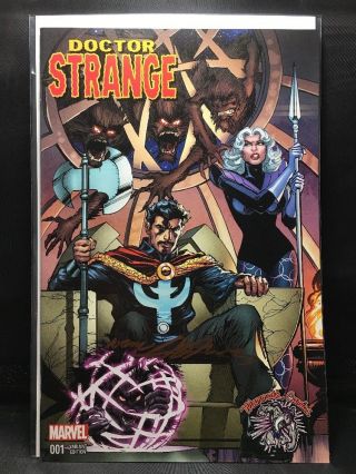 Doctor Strange 1 Marvel Comic Book Mammoth Variant Signed By Neal Adams Nm