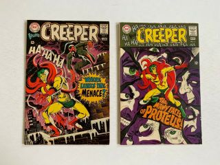Beware The Creeper 1 2 3 4 5 & 1st Issue Special 7 DC Comics Steve Ditko VG - FN 2