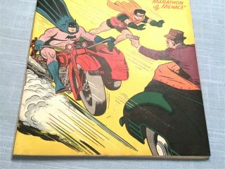 Early Golden Age Batman 34 Comic Book DC 1946 Ally Babble Appearance Sprang Art 3