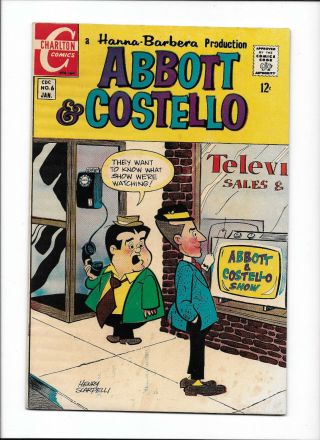 Abbott & Costello 6 [1969 Fn - ] Telephone Booth Cover