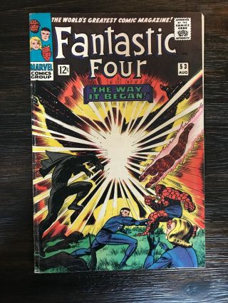 Fantastic Four 53 (aug 1966,  Marvel)