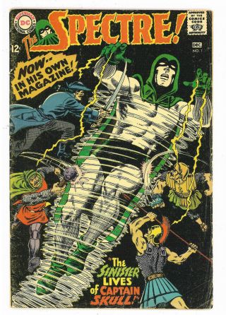 Spectre 1,  Dc Comics 1968 Fox / Anderson Vg