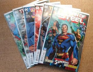 The Man Of Steel Complete Series 1,  2,  3,  4,  5,  6 Dc Comics 2018 Brian Bendis