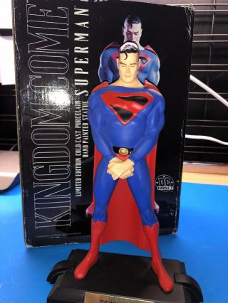 Limited Edition Dc Direct Kingdom Come Superman Statue Alex Ross 0730/3000