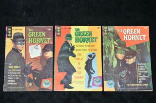 Gd/vg The Green Hornet 1,  2,  & 3 Gold Key Complete Set Of 3 Comics