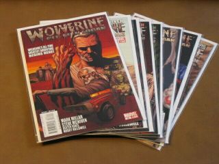 Wolverine 66 - 72,  Giant Size 1 Vf/nm Complete Old Man Logan Set Hawkeye Hulk