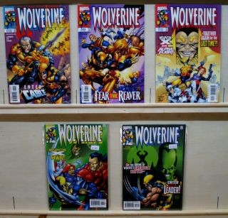 Wolverine (v1 - 1988) 139,  141 - 144 Cable Appr,  Alpha Flight Appr. ,  Weapon X