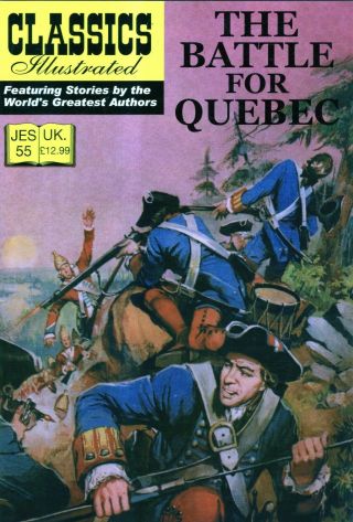 Classics Illustrated 55 The Battle For Quebec Comic Book Uk